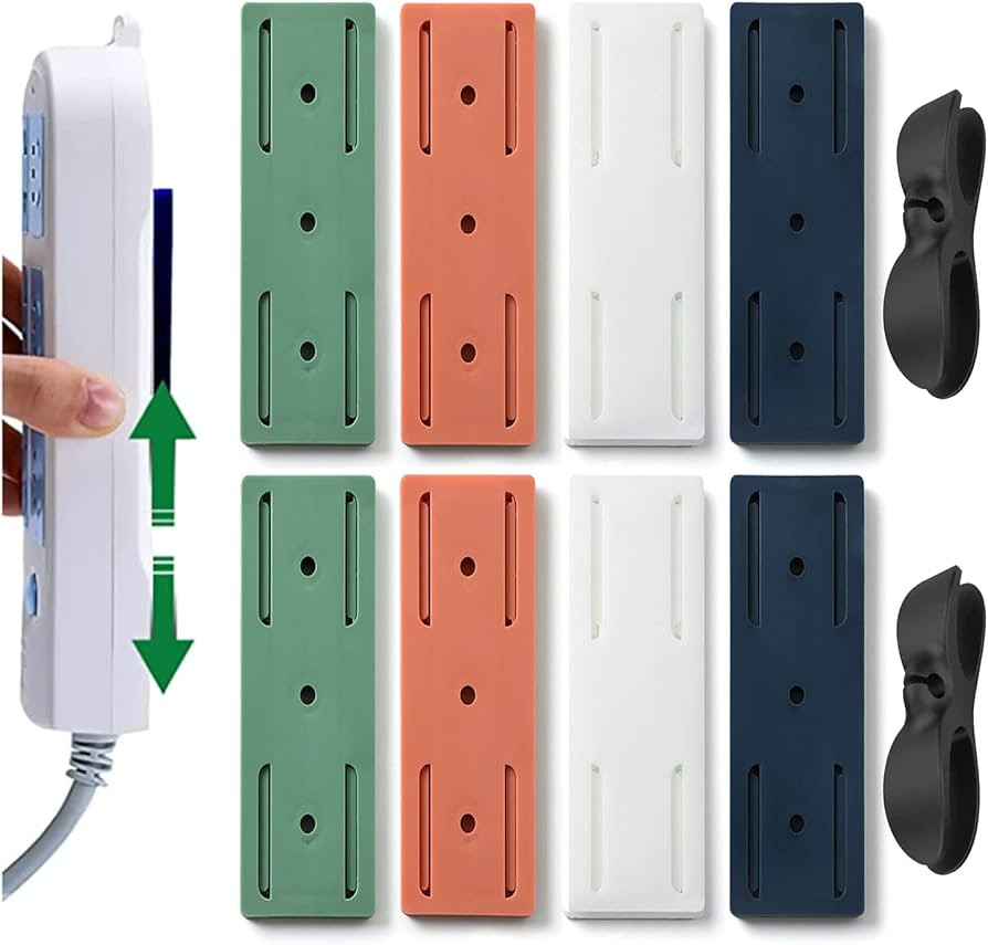 (১০ পিস) Cable Management Master: এই Self-Adhesive Holder-এ Say Goodbye to Messy Wires!