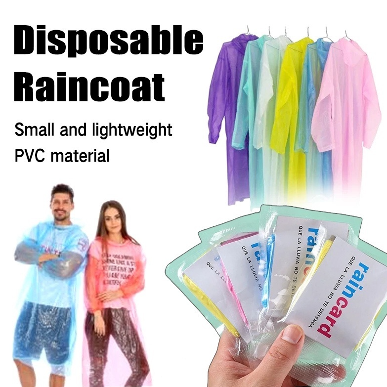 Emergency Pocket Rain Card